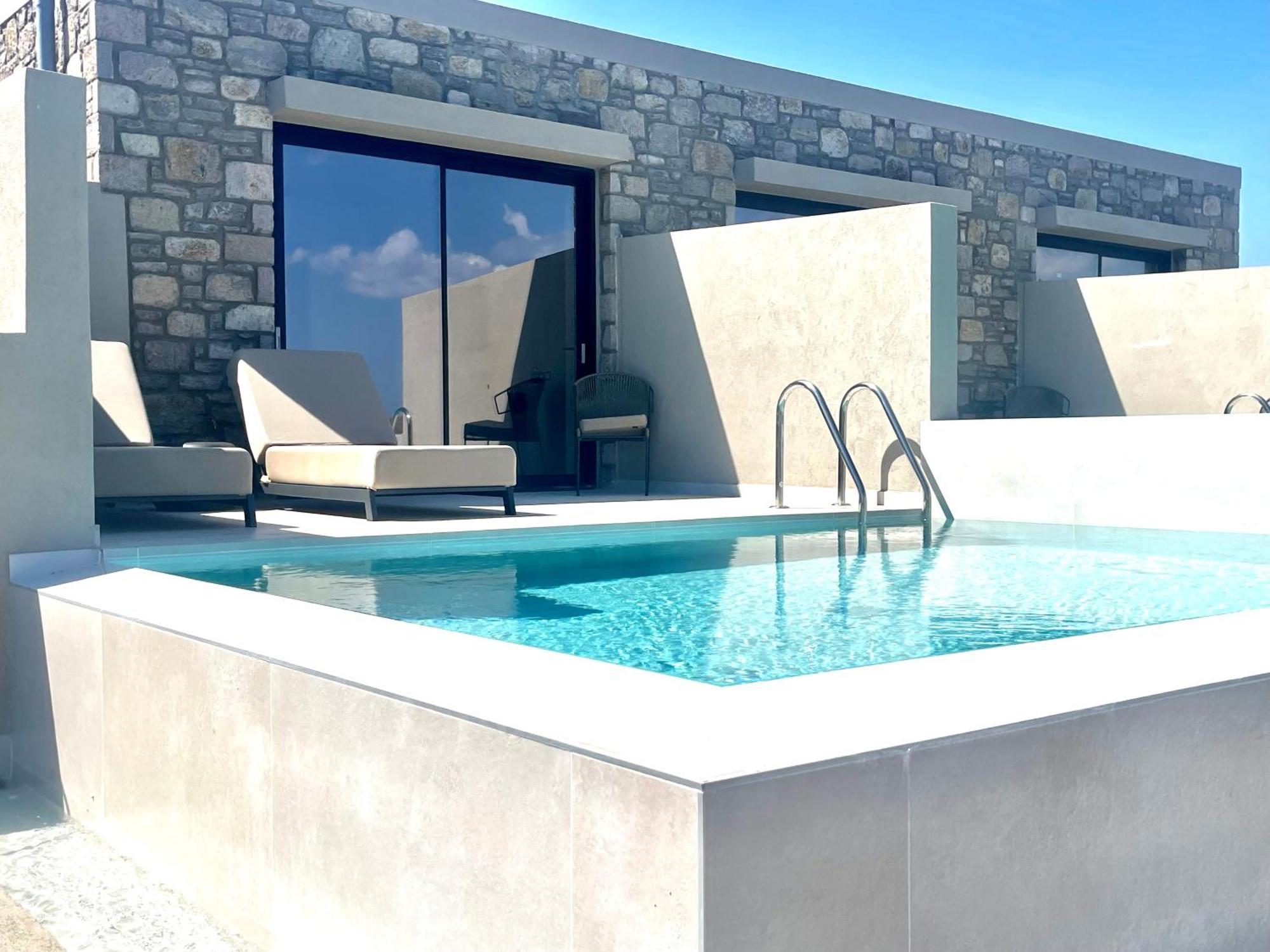 Eleia Seafront Rooms & Villas بترا المظهر الخارجي الصورة