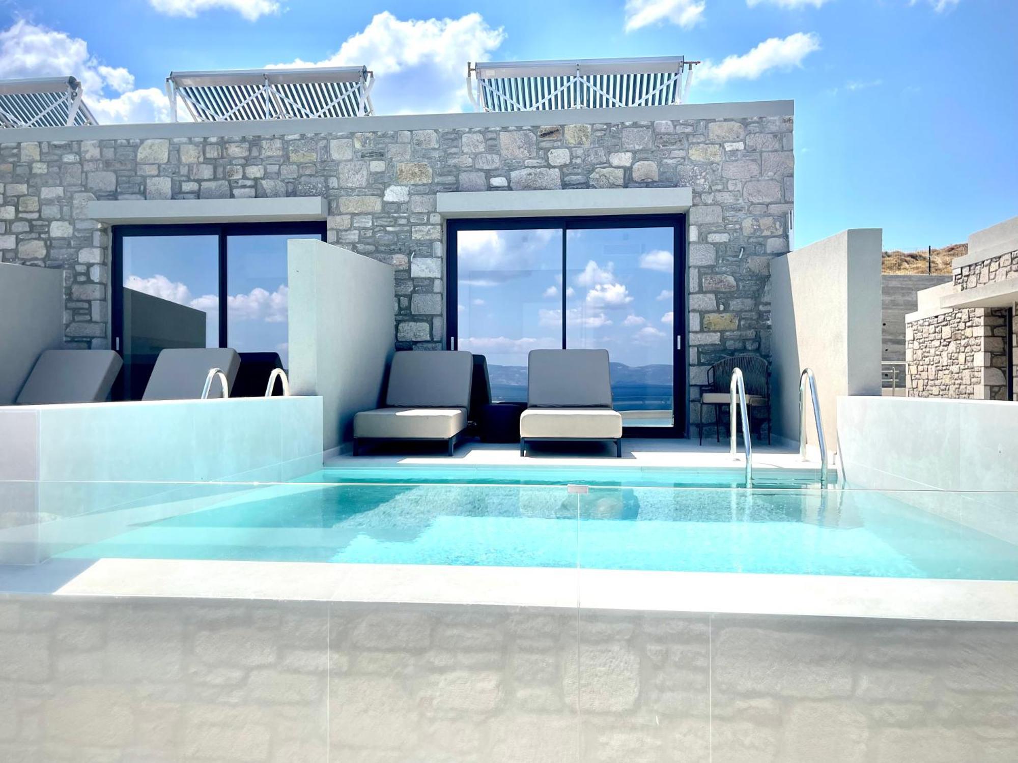 Eleia Seafront Rooms & Villas بترا المظهر الخارجي الصورة